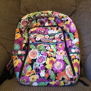 Vera Bradley Backpack with Laptop Sleeve
